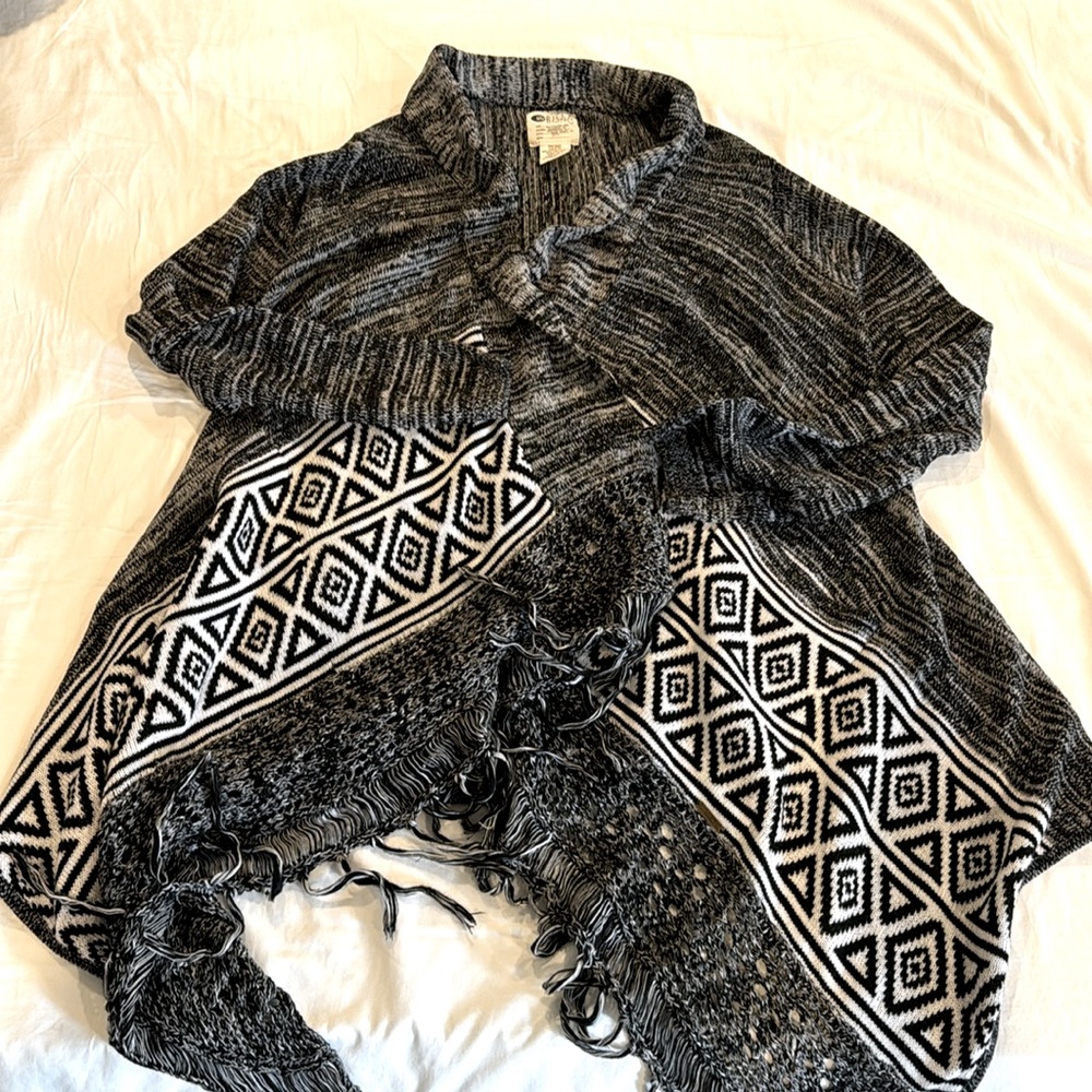 Billabong fringed cardigan